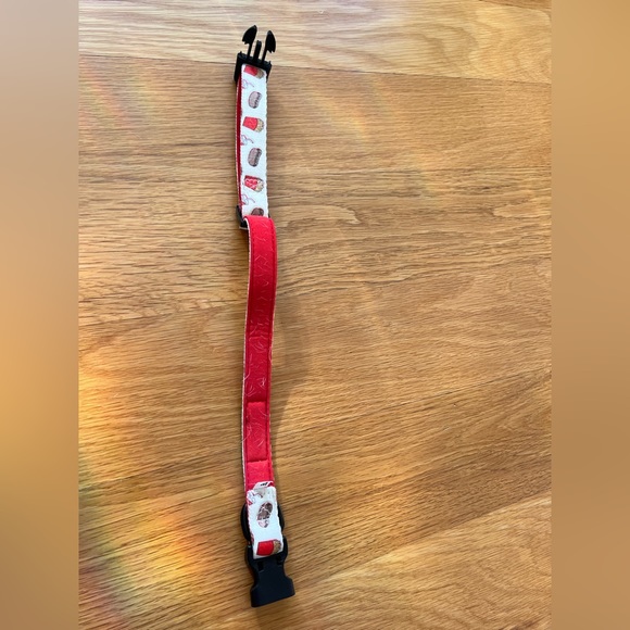 Cutest dog collar 🌭🥤🍔 - Picture 4 of 7
